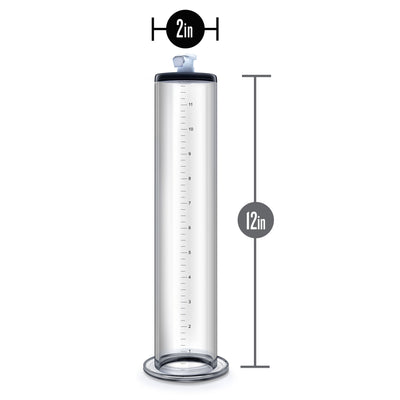 Crystal-Clear Penis Pump Cylinder for Enhanced Size and Satisfaction - Performance Pump by Blush