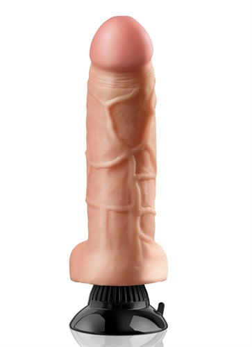 Realistic Dildo Vibrator with Ultra-Strong Suction Cup Base and Vibrations - Body Safe and Waterproof for Ultimate Pleasure