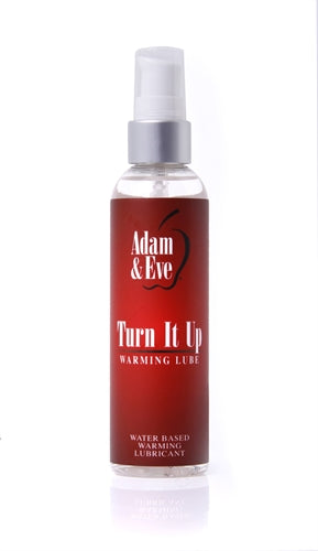 Turn Up the Heat with Turn It Up Warming Lube - Non-Staining, Water-Based Formula for Sensual Pleasure!