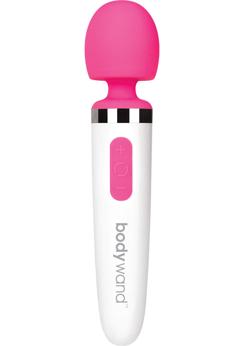 USB Rechargeable Waterproof Wand Vibrator with 8 Massage Patterns and Variable Speeds