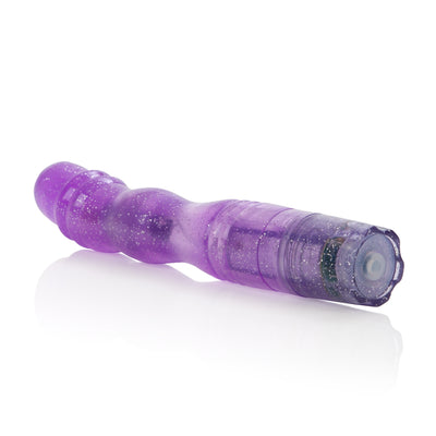 Glittered G-Spot Vibrator: Soft, Powerful, and Waterproof!