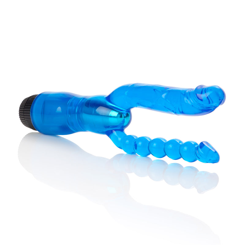 Double the Pleasure with Multi-Speed Vibrating Stimulator and Anal Beads Set