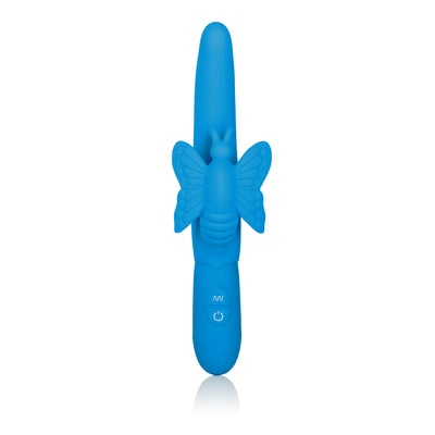 Wild Ride Silicone Vibrator: Dual Motors, 10 Functions, Slim Design for Solo or Partner Play, Waterproof for Shower/Bath Fun