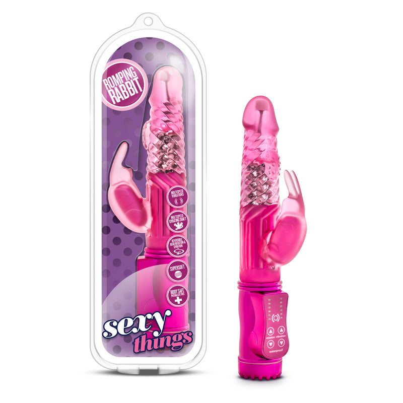Rabbit Pleasure Vibe - Enhance Your Love Life with Unique Clit Stimulation and Rotating Beads