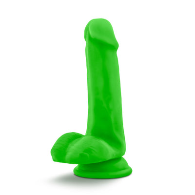Neo 6 Inch Dual Density Cock With Balls
