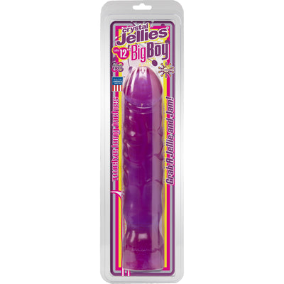 Big & Thick Pink Jelly Dildo - 11.5 Inches of Realistic Pleasure