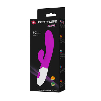 Smooth Satisfaction Rabbit Vibe: Dual Motors, 30 Functions, Satin Finish Silicone for Increased Sensitivity and Relaxation.