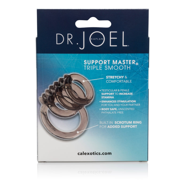 Enhance Your Pleasure with Support Master Triple Smooth Cockring