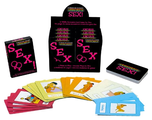Spice Up Your Love Life with Our Lesbian Sex Card Game - Over 100,000 Possibilities to Explore Your Wildest Fantasies!