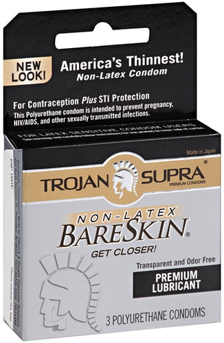 Trojan Supra Bareskin: The Sensational Latex-Free Condom for Ultimate Pleasure
