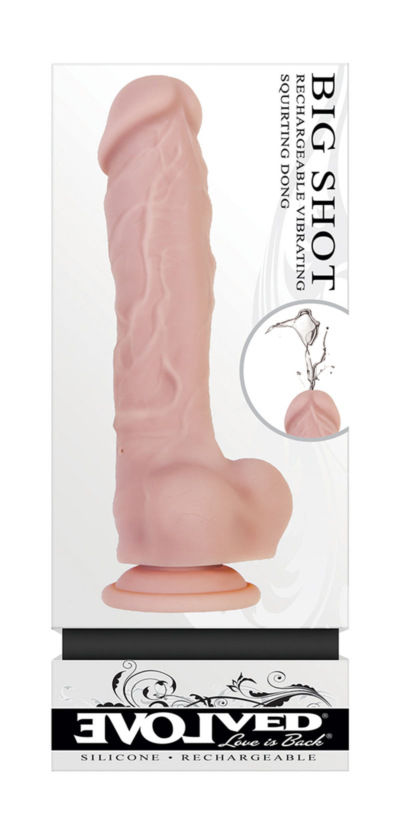 Realistic Squirting Multispeed Vibrator with 10 Functions & Sturdy Suction Cup Base - Rechargeable, Waterproof, & Phthalate-Free!