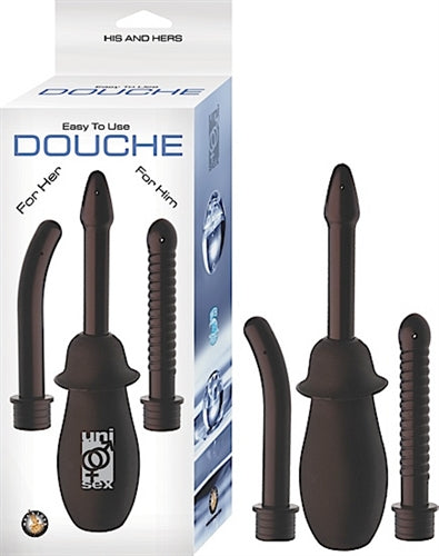 Unisex Douche System with Three Interchangeable Attachments for Ultimate Cleanliness and Confidence.