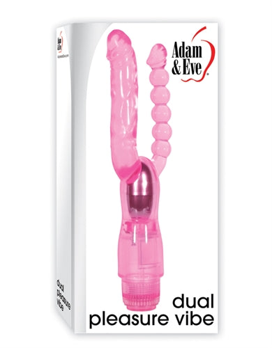 Double Your Delight with the A & E Dual Pleasure Vibrator - Waterproof, Multi-Speed, and Phthalate-Free for Ultimate Pleasure!