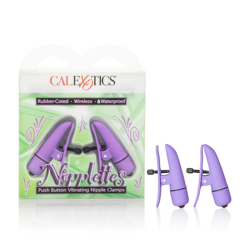 Ultimate Pleasure Nipple Clamps - Adjustable and Vibrating for Maximum Satisfaction