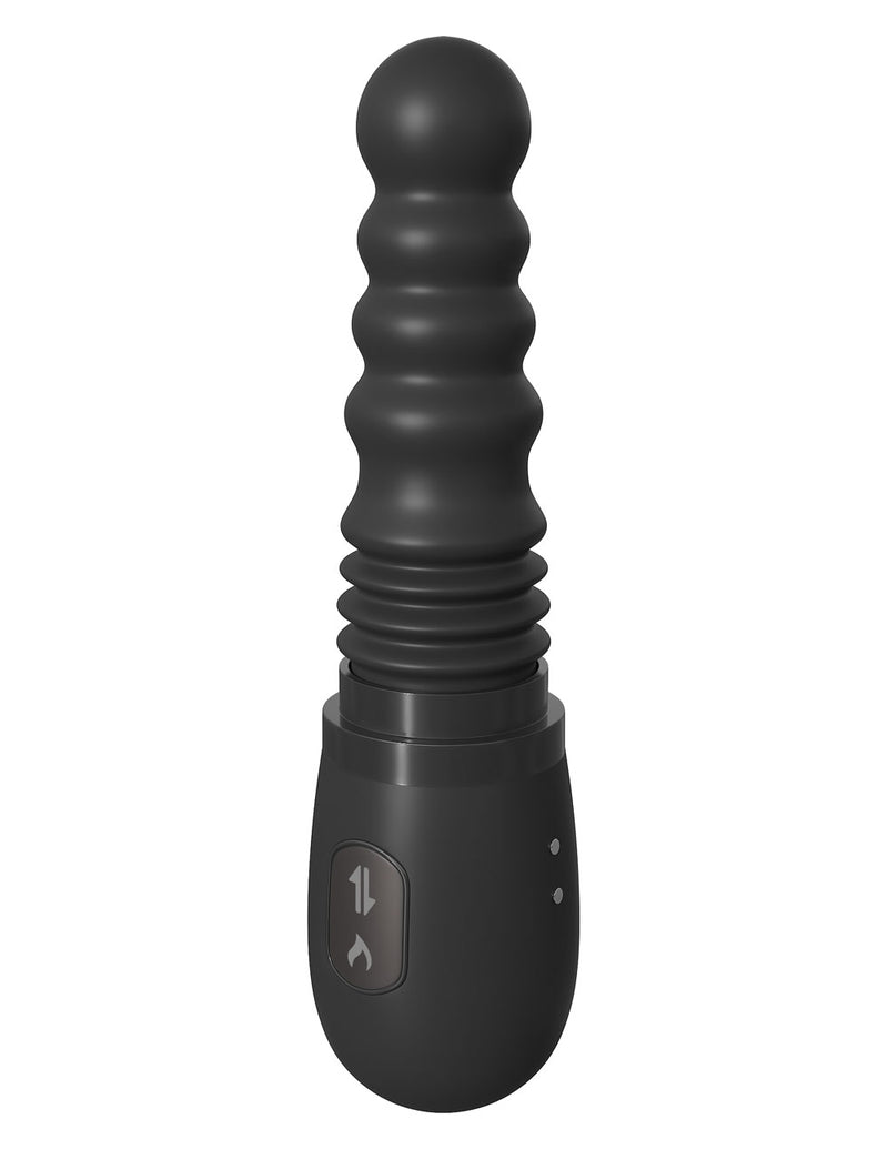 Gyrating Ass Thruster: The Ultimate Pleasure Toy with Heating Core and Seven Vibration Patterns.