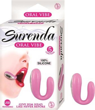 Enhance Oral Pleasure with Surenda's Waterproof Vibe - 5 Thrilling Functions, USB Rechargeable
