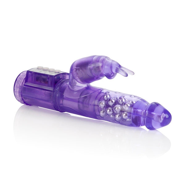 Jelly Soft Head Vibrator with Reversible Rotating Pleasure Beads and Powerful Vibrations for Intense Pleasure and Satisfaction.