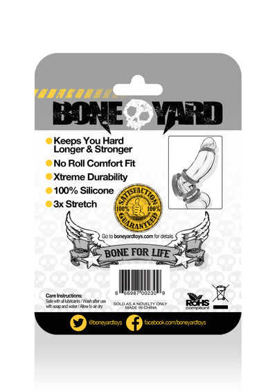 Upgrade Your Play with Boneyard's 3X-Stretch Silicone Rings - Durable, Comfortable, and Pleasure-Boosting!