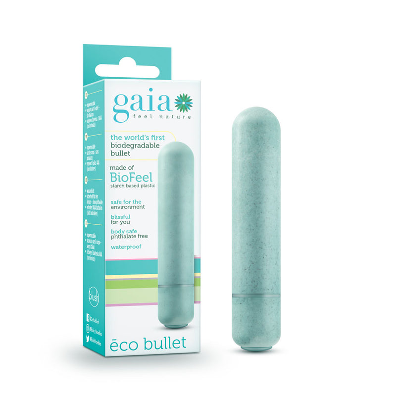 Go Green with Gaia: The Biodegradable Bullet Vibrator for guilt-free pleasure