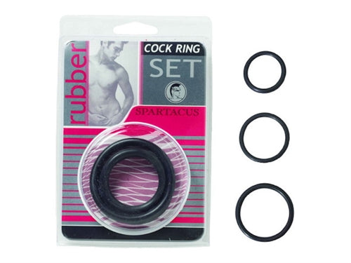 Ultimate Pleasure Boost: Rubber Cock Rings Set for Enhanced Performance and Prolonged Fun!