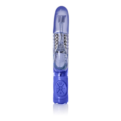 G-Curve Jack Rabbit: 10 Functions of Vibration, 4 Speeds of Rotation, 5 Rows of Non-Jamming Beads, Waterproof for Mind-Blowing Pleasure.