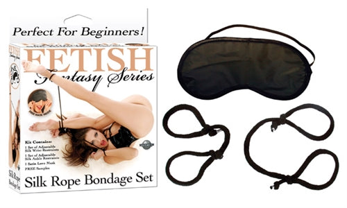 Silky Restraint Kit for Beginners: Explore Bondage & Fetish Play with Ease!