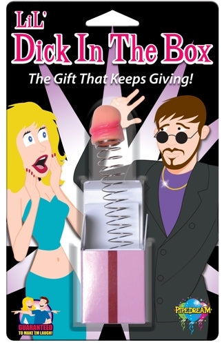 Spice Up Your Love Life with Lil Dick in a Box - The Perfect Naughty Gift for Any Occasion!