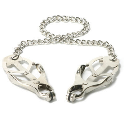 Sterling Monarch Nipple Clamps for Intense Pleasure and Kinky Exploration