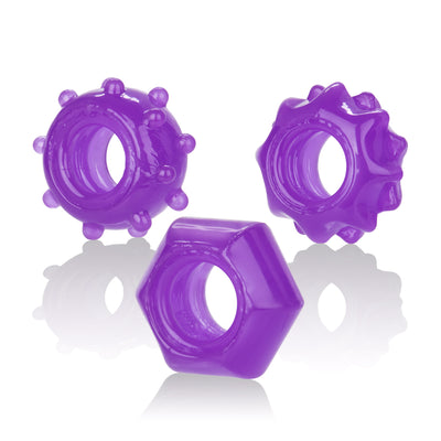Ultimate Pleasure: Reversible Cockring Set for Enhanced Sensations and Durability