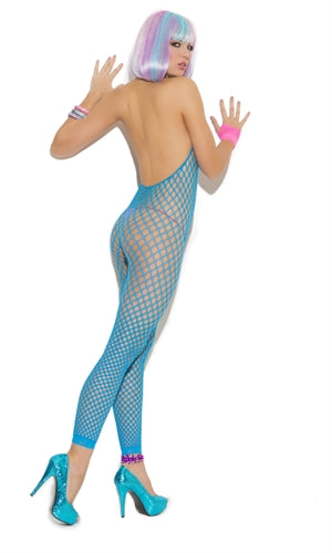 Crochet Halter Footless Bodystocking: Sexy, Comfortable, and Versatile for Any Occasion!