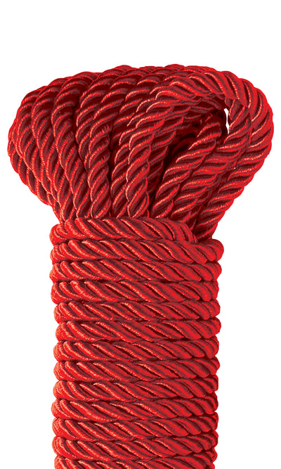 Upgrade Your Bondage Game with Our Deluxe Silky Rope - Perfect for Shibari-Style Restraints and Sensual Play