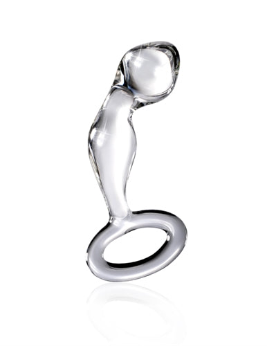 Luxurious Glass Anal Plug for Explosive P-Spot Stimulation and Easy Removal. Phthalate-Free, Eco-Friendly, and Waterproof.
