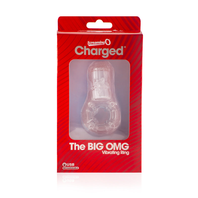 Charged Big OMG Rechargeable Vibrating Cock Ring: The Ultimate Pleasure Enhancer!