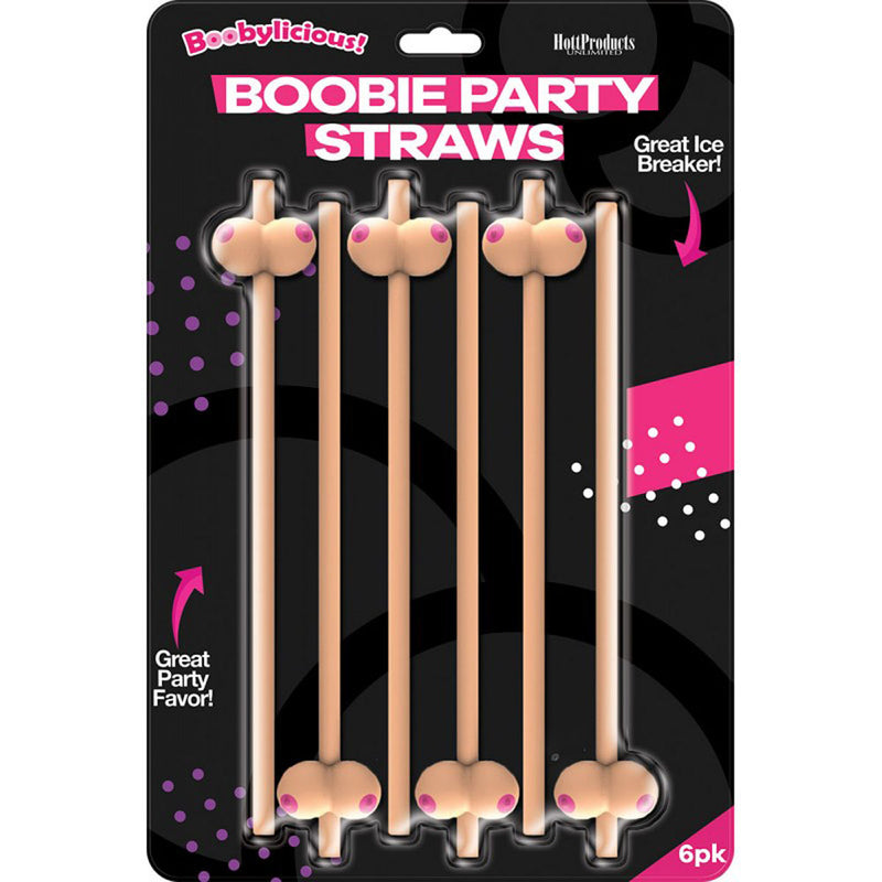 Boobie Straws - Add Fun and Laughter to Your Party with These Hilarious Straws!