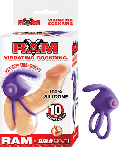 Double the Pleasure with our Vibrating Cockring and Clit Stimulator