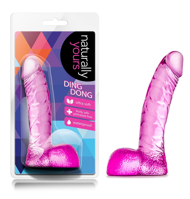 Curved Pleasure Wand for G-Spot Stimulation - Naturally Yours Ding Dong