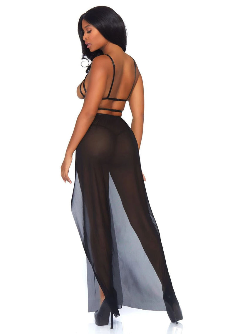 Cage Strap Maxi Dress and G-String Set: Unleash Your Sexy Side!
