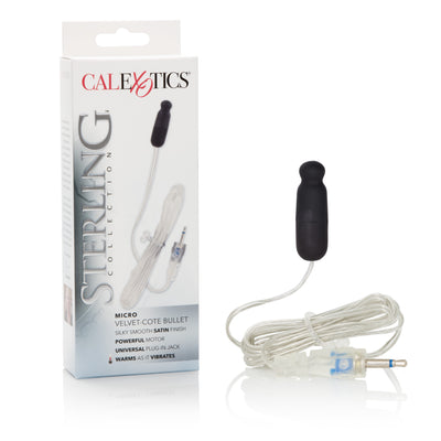 Silky Smooth Velvet-Cote Bullet for Intense Clitoral Stimulation and Sensual Pleasure