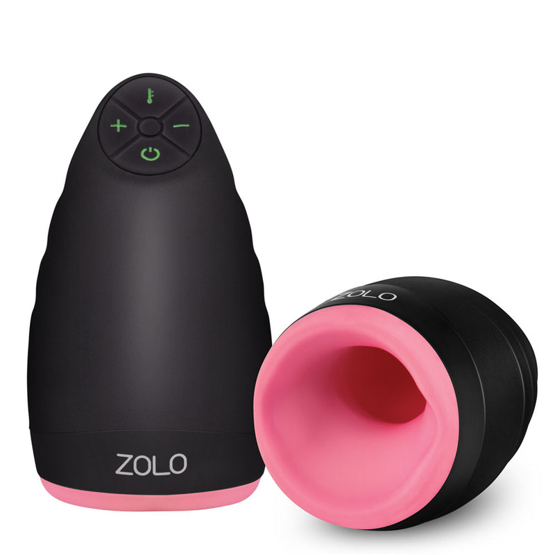 Experience Realistic Solo Pleasure with the Zolo Warming Pulsating Male Stimulator