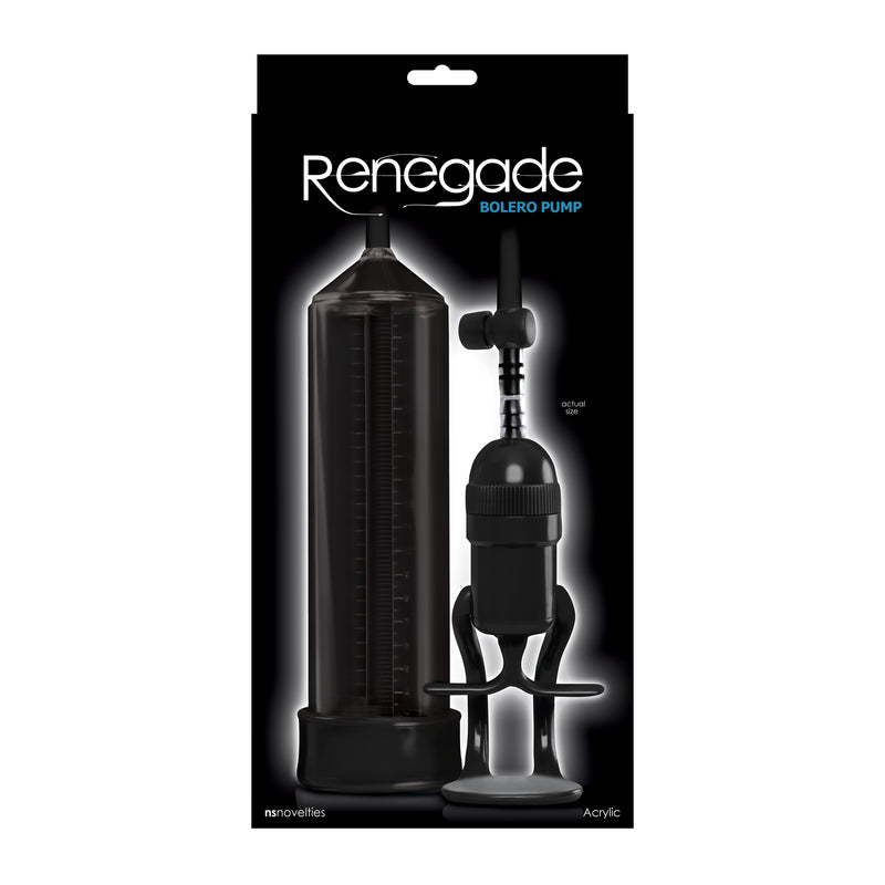 Renegade Bolero Pump - Powerful Suction for Ultimate Pleasure and Performance.