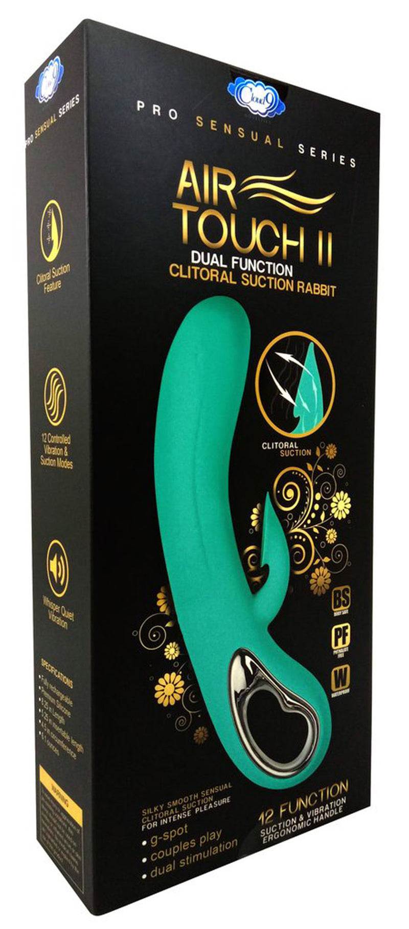 Experience Ultimate Pleasure with the Air Touch II Clitoral Suction Vibrator