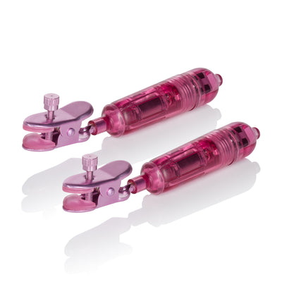 Wireless Jelly Coated Nipple Stimulators with Vibrating Clamps - Unleash Exhilarating Pleasure!