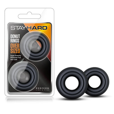 Maximize Pleasure with Stay Hard Donut Rings - Boost Size and Stamina for Unforgettable Playtime!