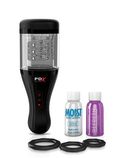 PDX Elite Talk Dirty Rotobator: The Ultimate Masturbation Toy for Mind-Blowing Pleasure!