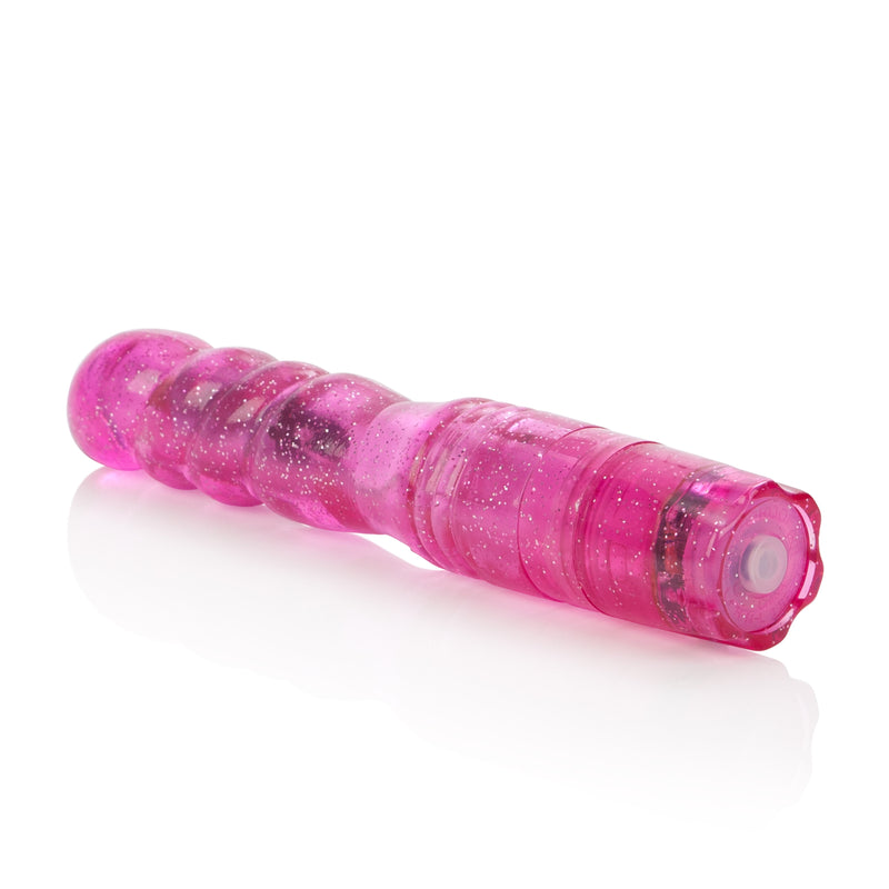 Glittery Vibration Buddy: Waterproof Multi-Speed Massager for Fun and Comfort