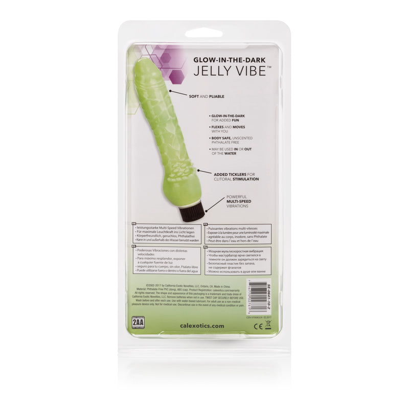 Maximize Your Pleasure with Glow-in-the-Dark Jelly Vibrators - Multiple Speeds for Customizable Fun!