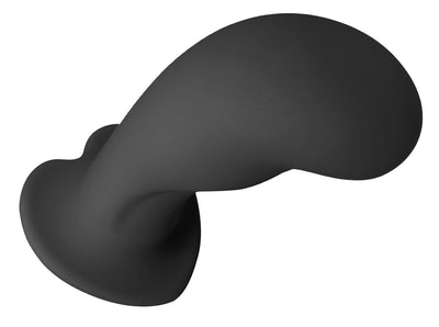 Matte Silicone Dildo with Heart-Shaped Base for Strap-On Play and G-Spot Stimulation - 6 Inches