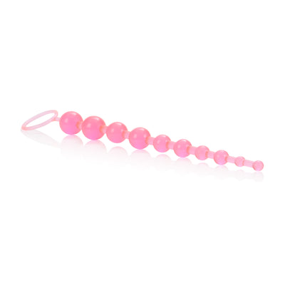 Experience Ultimate Pleasure with X-10 Anal Beads - 10 Graduated Beads for Unforgettable Sensations!