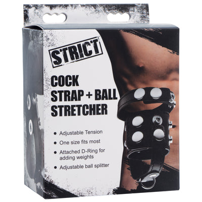 Adjustable Cock Strap and Ball Stretcher for Customizable Pleasure and Increased Sensation.