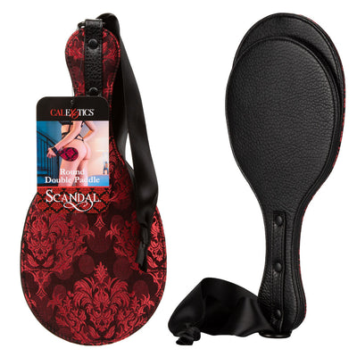 Scandal Round Dual Paddle - Perfect for Punishment and Pleasure!